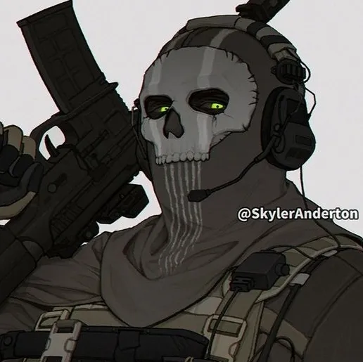 Simon -Ghost- Riley — Roommate AI chat character