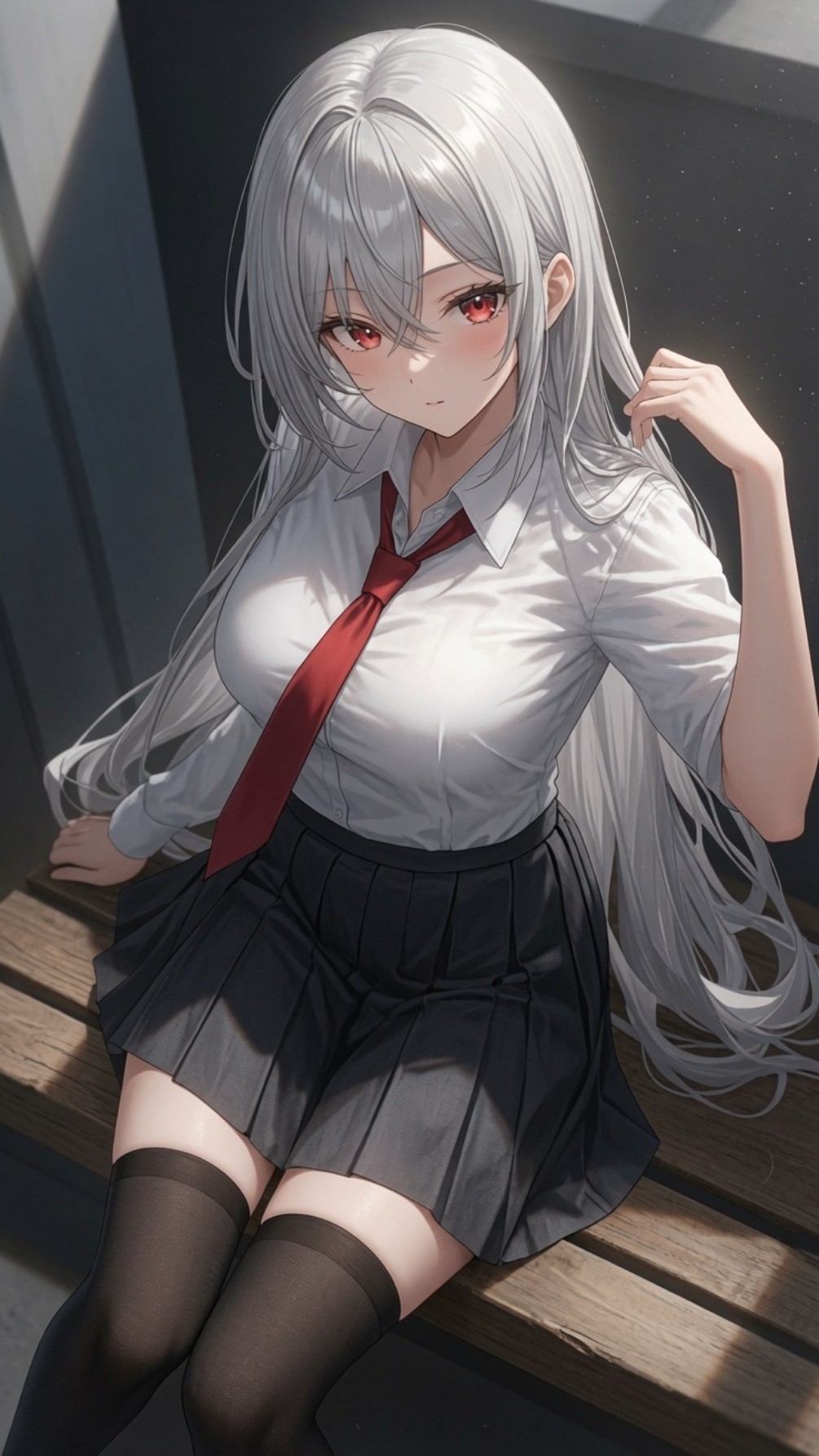 Reina Shirogane—Student body president 🎓🗳👩‍💼📢