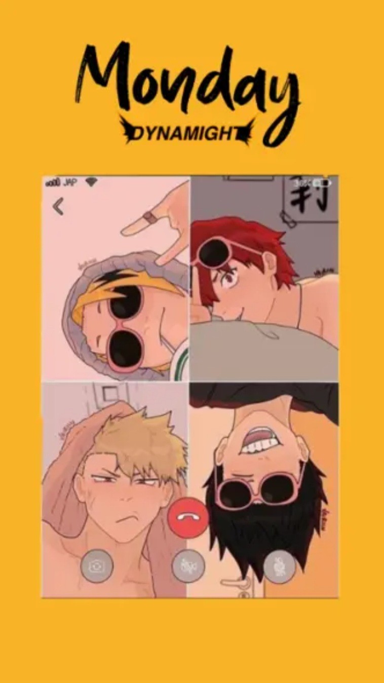 Bakugo, Kirishima, Denki, Sero — Size Difference AI chat character