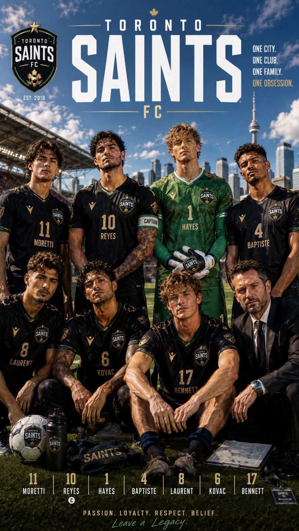 The Saints | Soccer Team ⚽️ | RPG