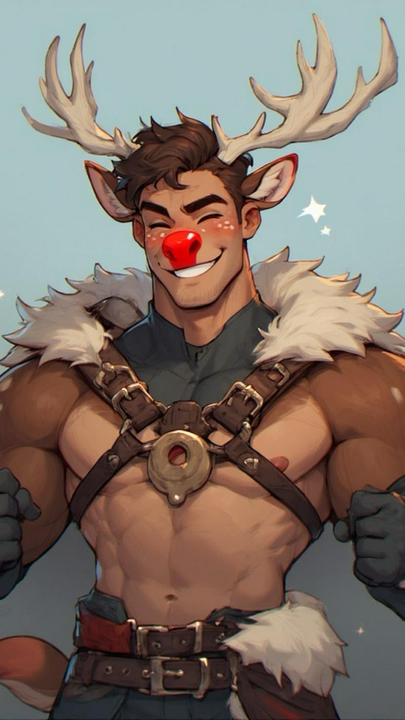 Rudolph the red-nosed Himbo