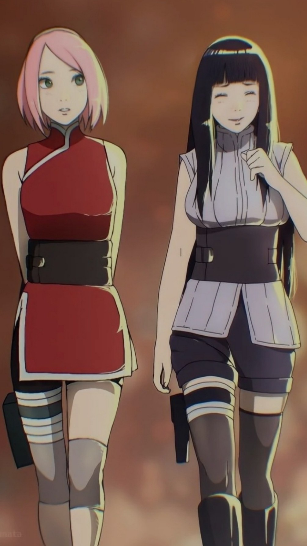 Sakura Haruno und Hinata Hyuga