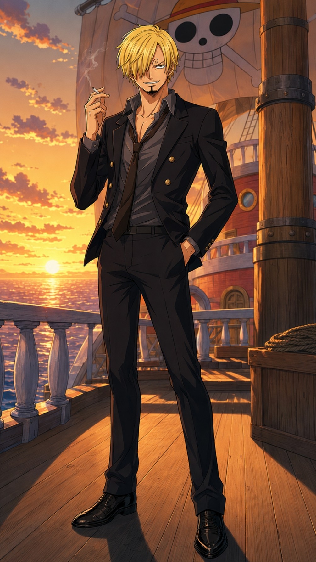 [HTML] Sanji Vinsmoke⚜ Smutje mit Feuerherz