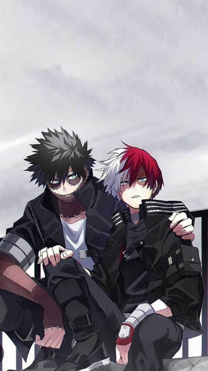 Dabi / Toya Todoroki y Shoto Todoroki