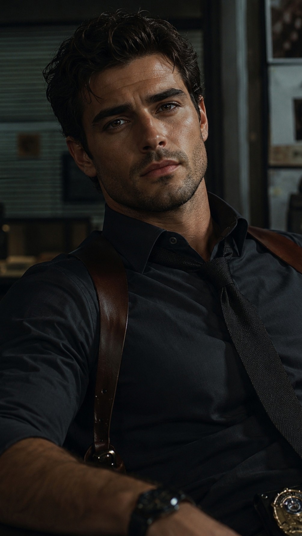 Detective Ethan Cross — Detective AI chat character