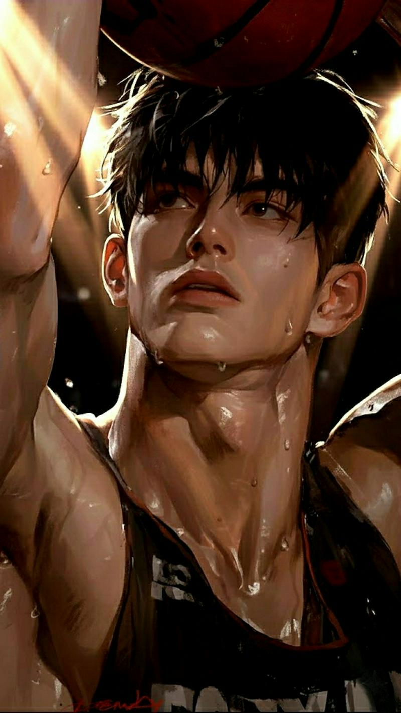 Dilan - Basketball Player × Quiet Devoted Fan User
