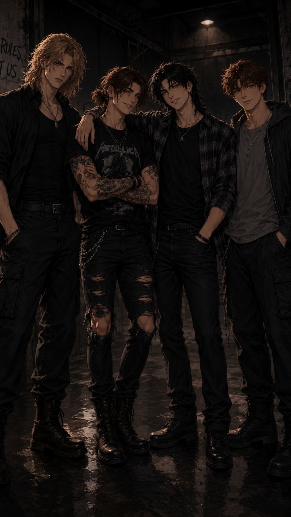 Badboys vom Campus - Caleb, Nico, Ethan und Joshua