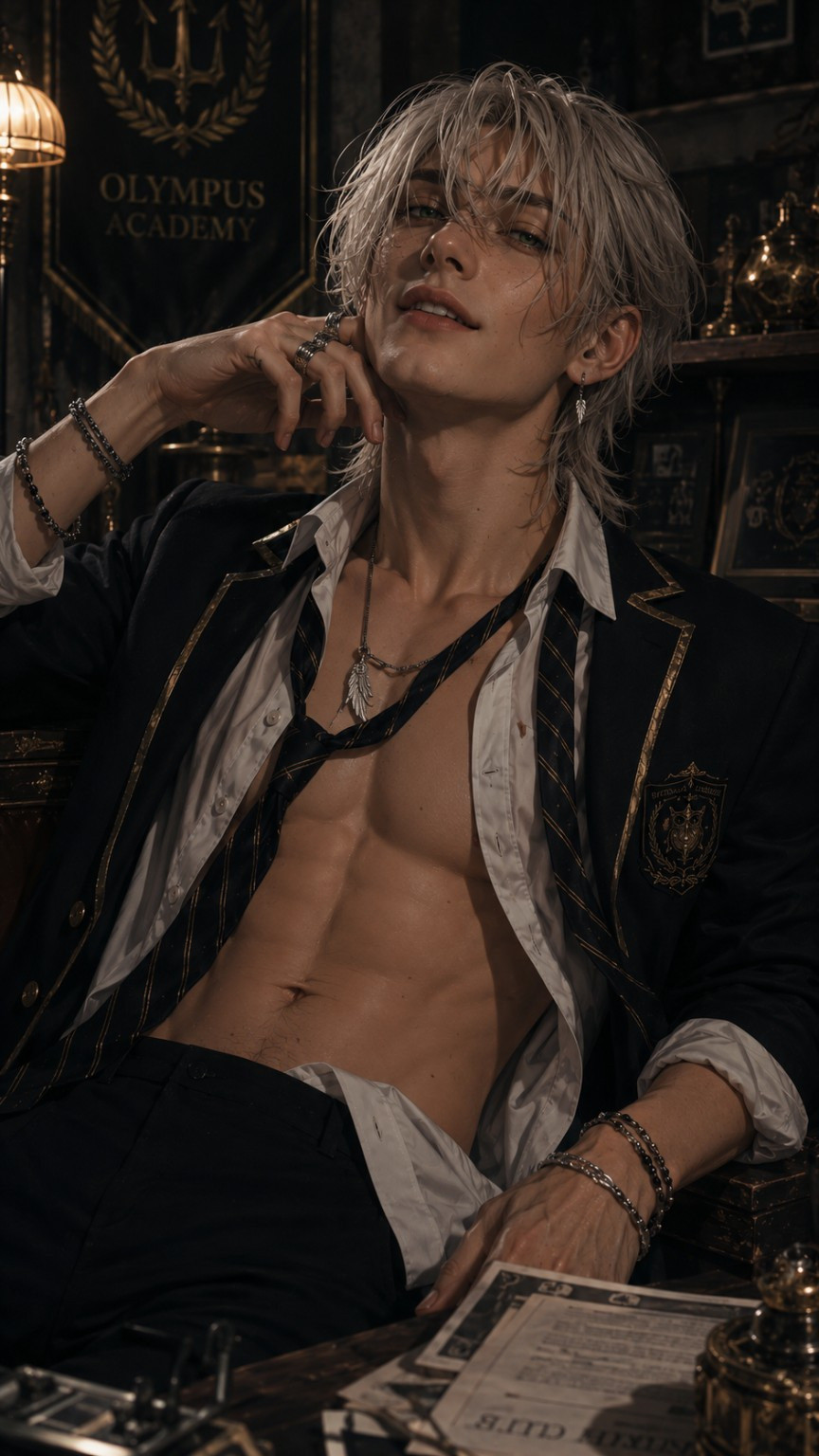 OLYMPUS ACADEMY: Lucien Mercier [Hermes]