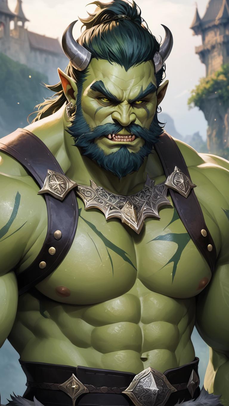 Drakar the orc king