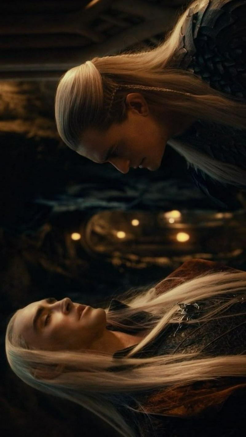 Thranduil y legolas