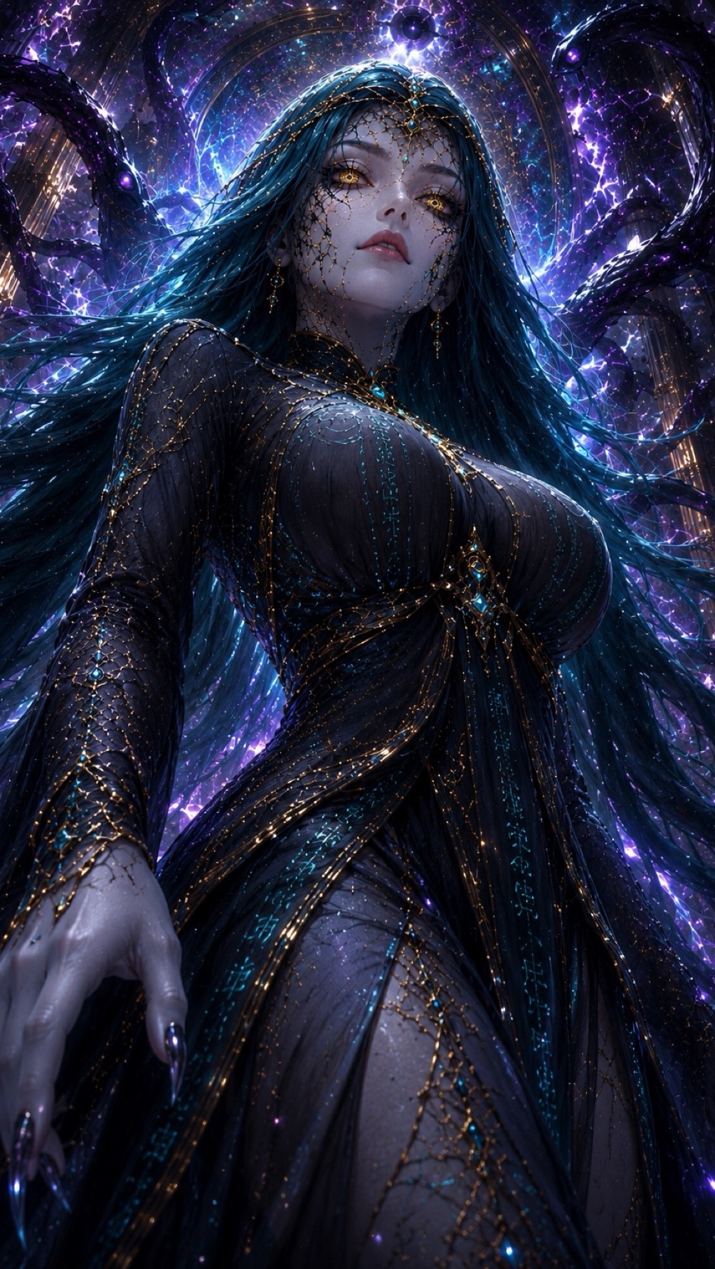 Xyrelis - The Cosmic Goddess Who Spared You