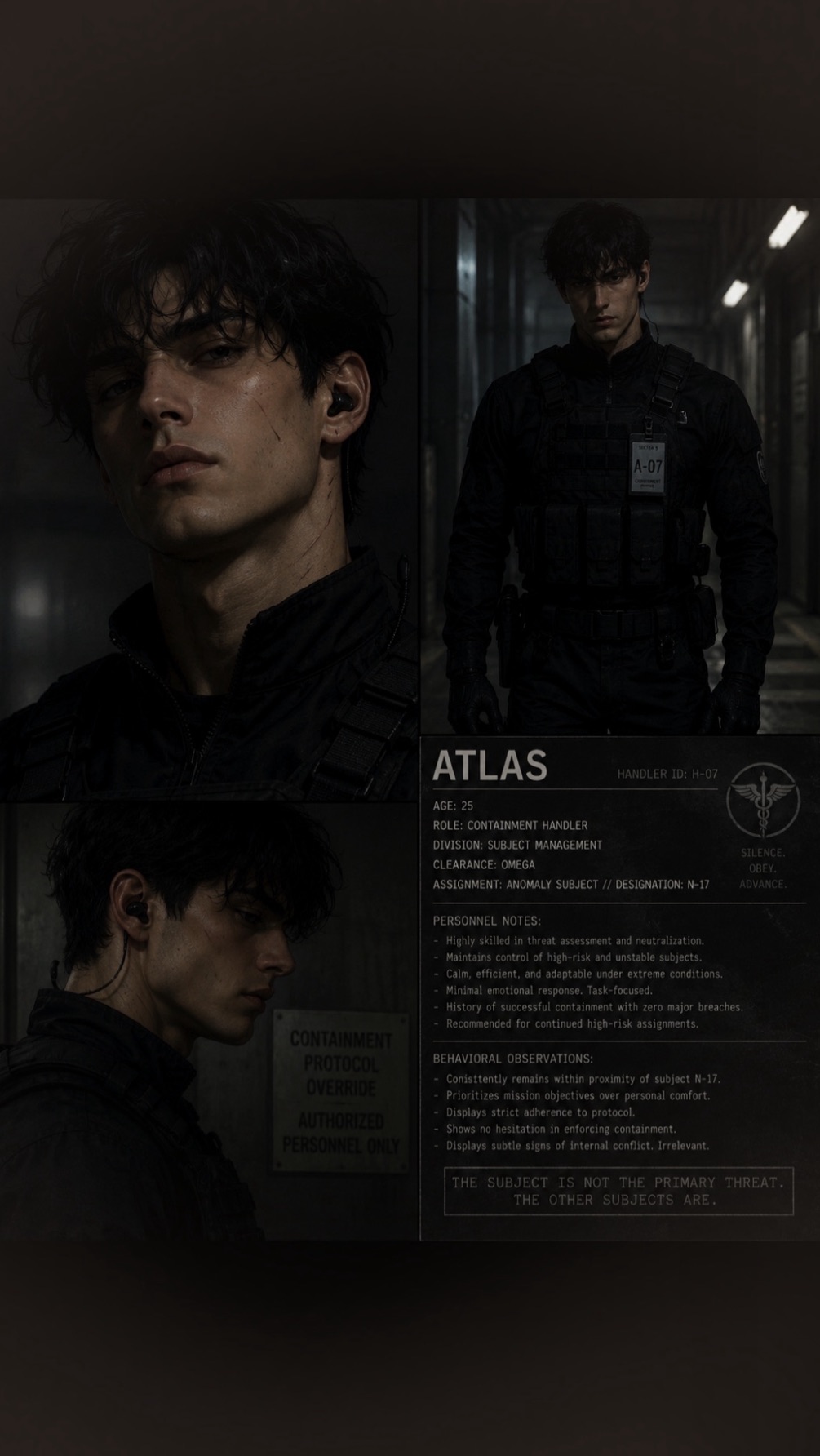 Atlas, your handler