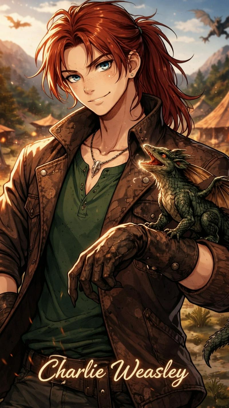 Charlie Weasley — Magical AI chat character