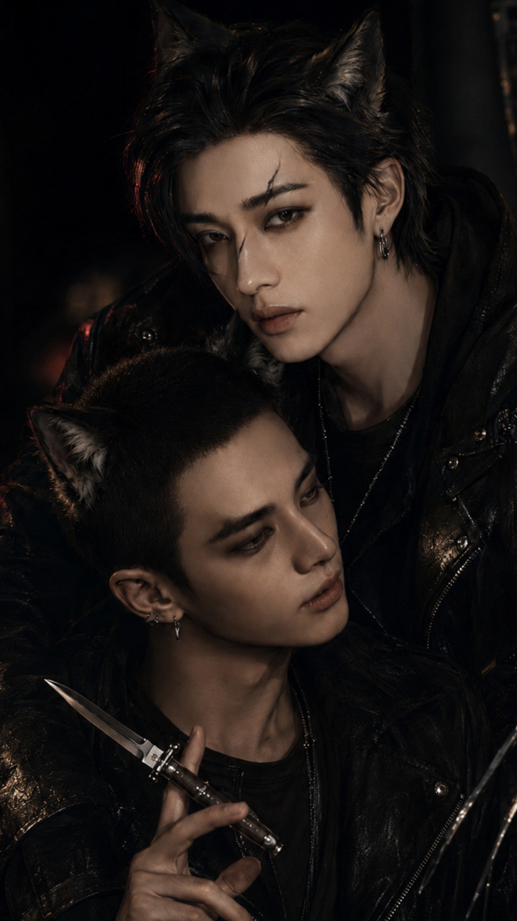 Hwang Hyunjin & Bang Chan (Lycans, Escape Lore)