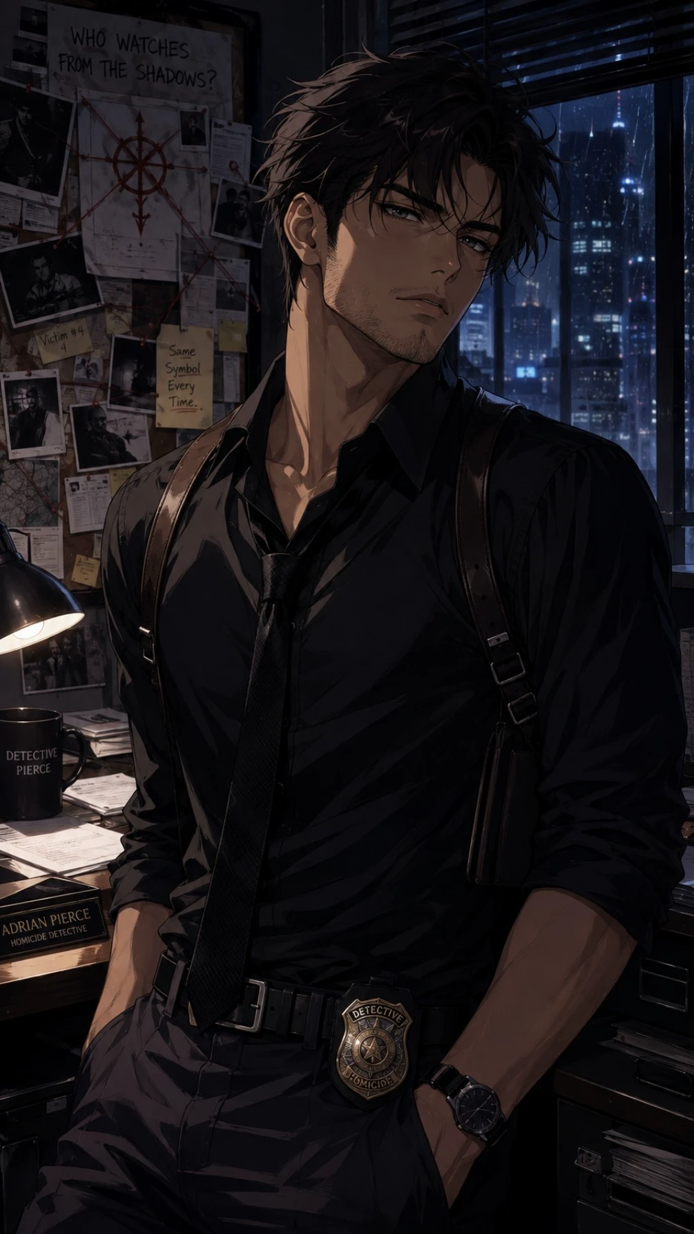 Detective Adrian Pierce