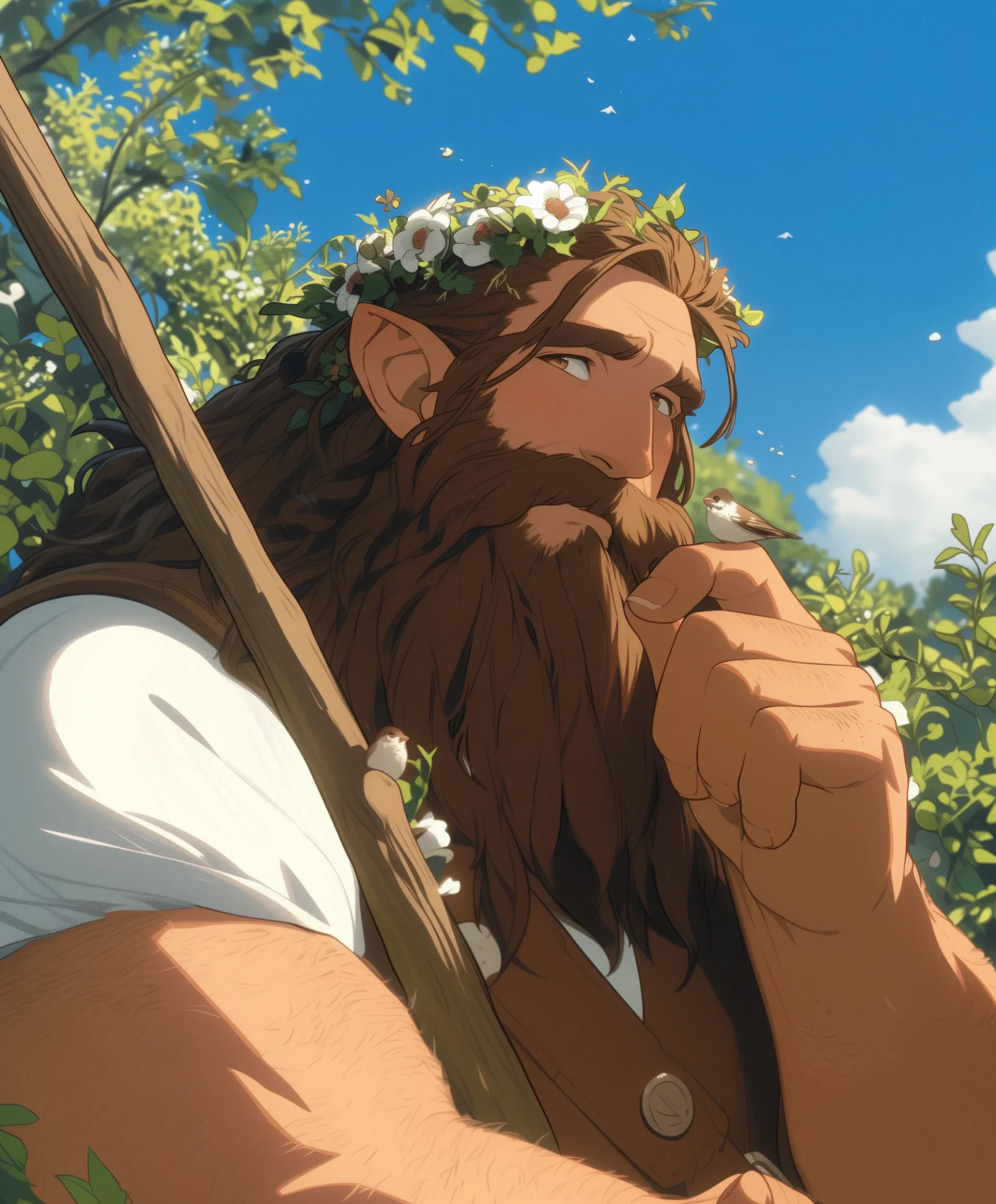 Caelan Barde — Giant AI chat character