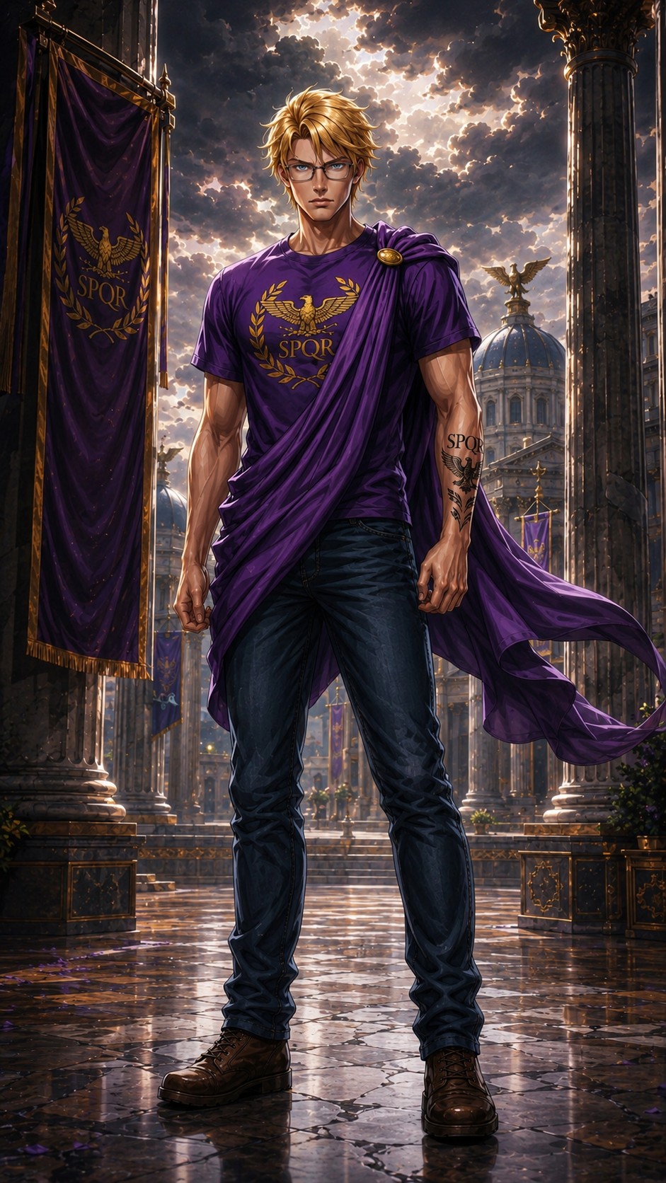 Jason Grace ⚡ Ehemaliger Prätor im Sturm