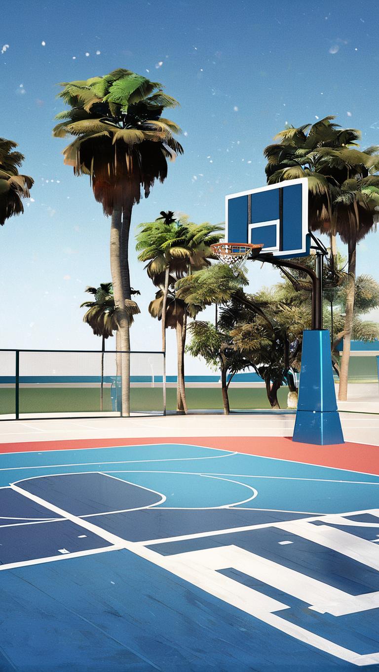 Basketball court