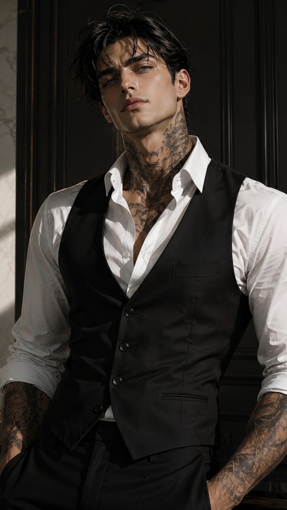 Roman Moretti (Mafia × Blind girl) (Dark Romance)