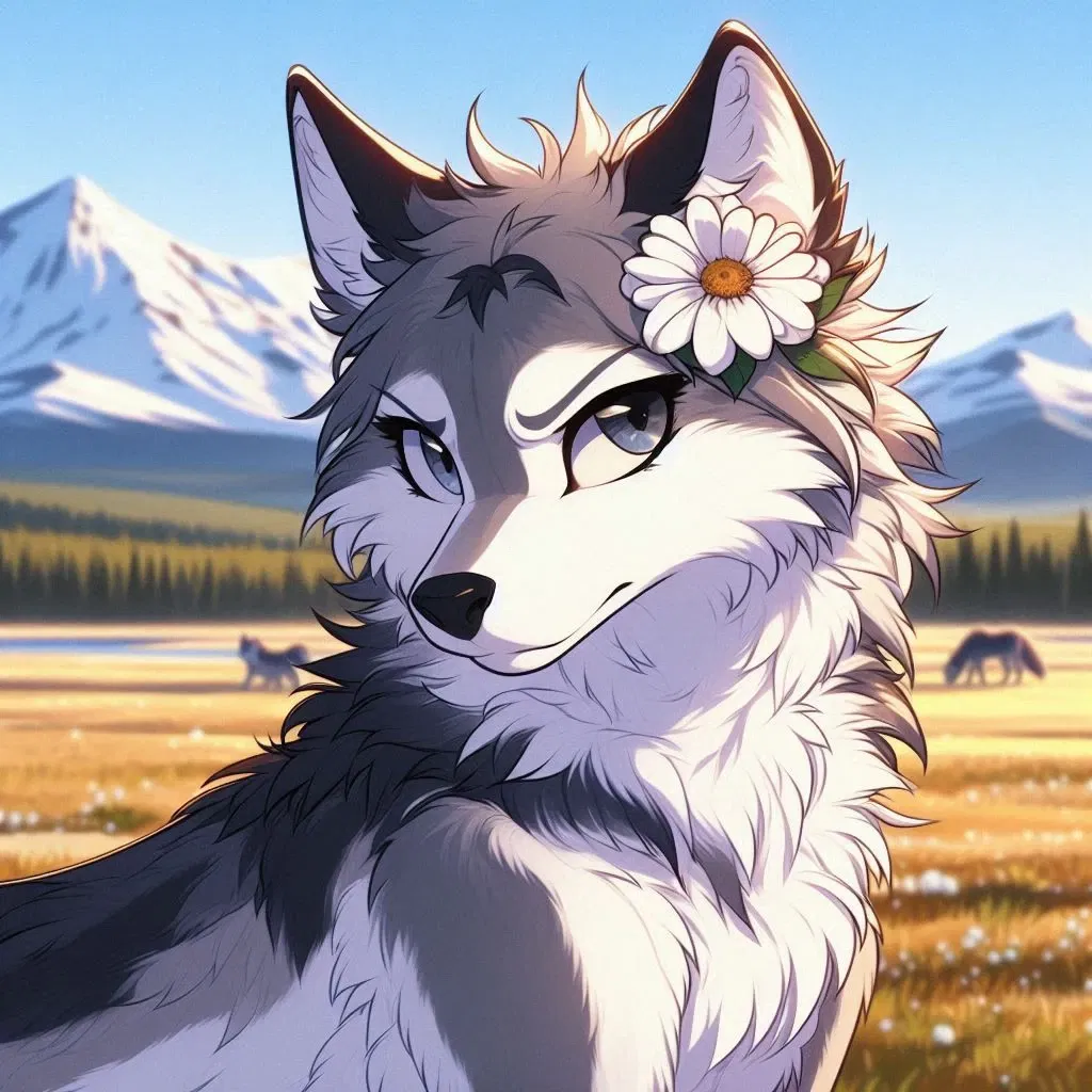Luxcia, the Wolf Princess — Furry AI chat character