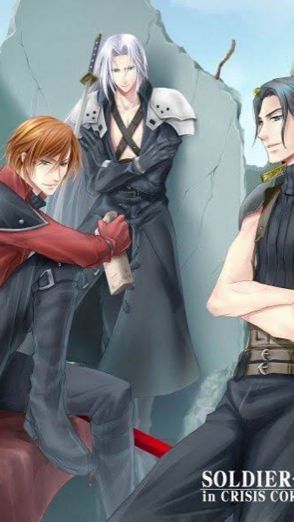 Angeal, Sephiroth and Genesis