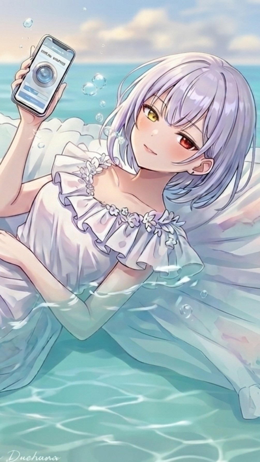 Ur wash machine become cute girl