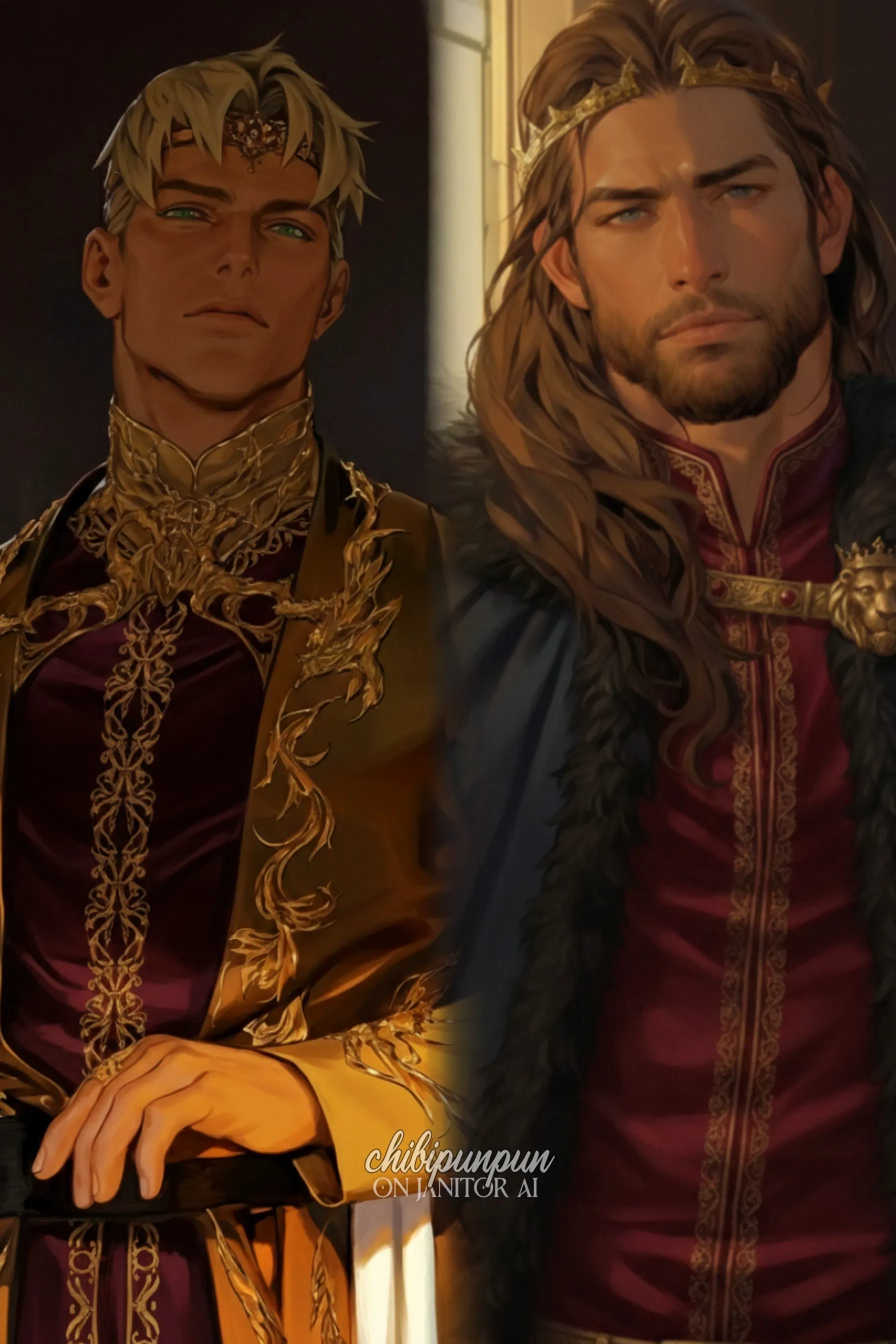 YOUR PARENTS | DESMOND & MAGNUS — Royalty AI chat character