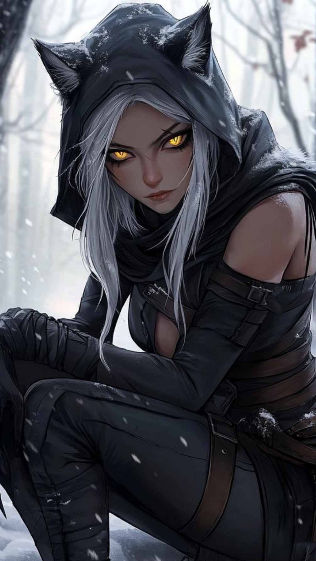 Sylva la solitaria (Frostbound Hunter)
