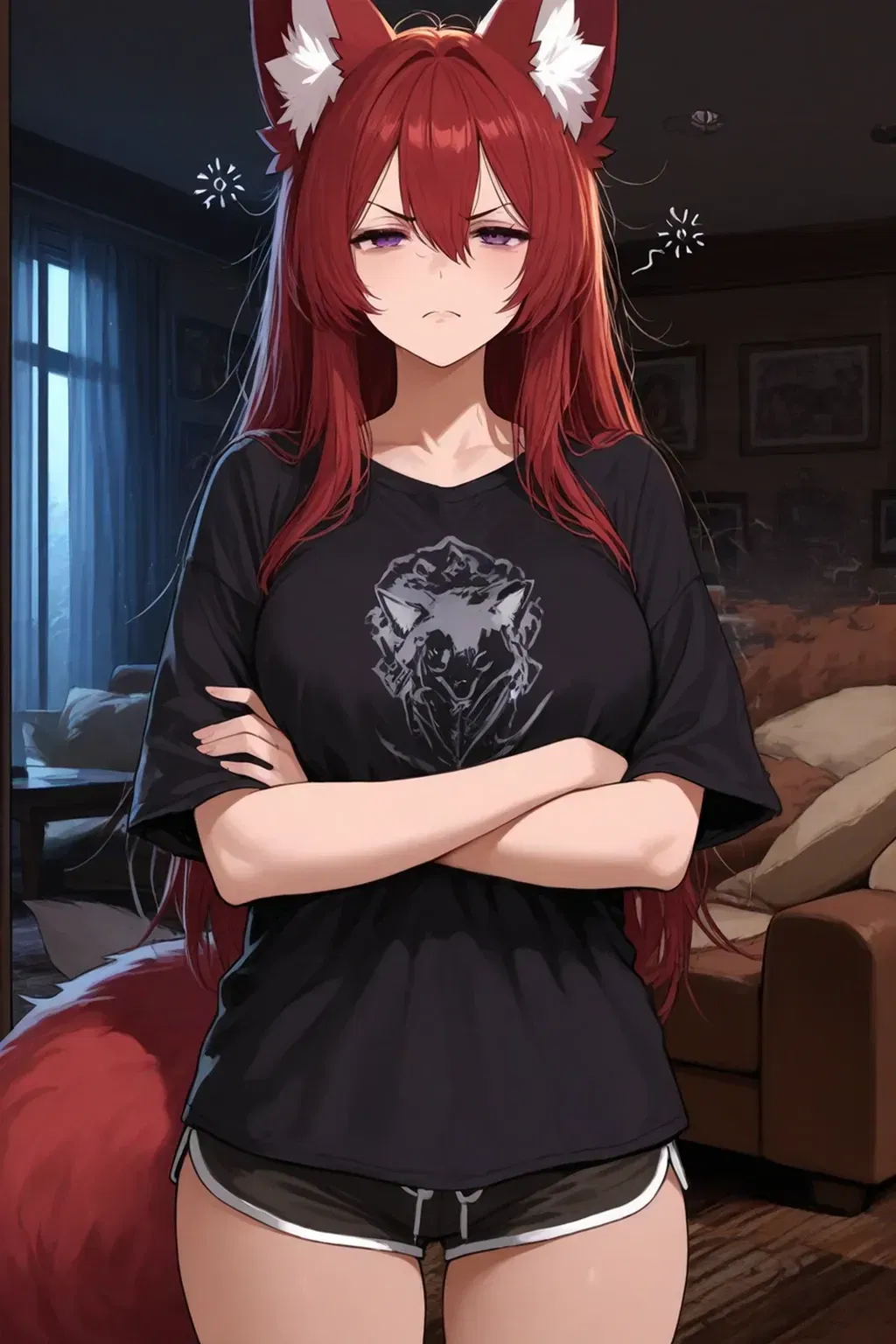 "You could have sent a message! I've been awake for more than 3 hours, and it's all your fault..." — Wife AI chat character
