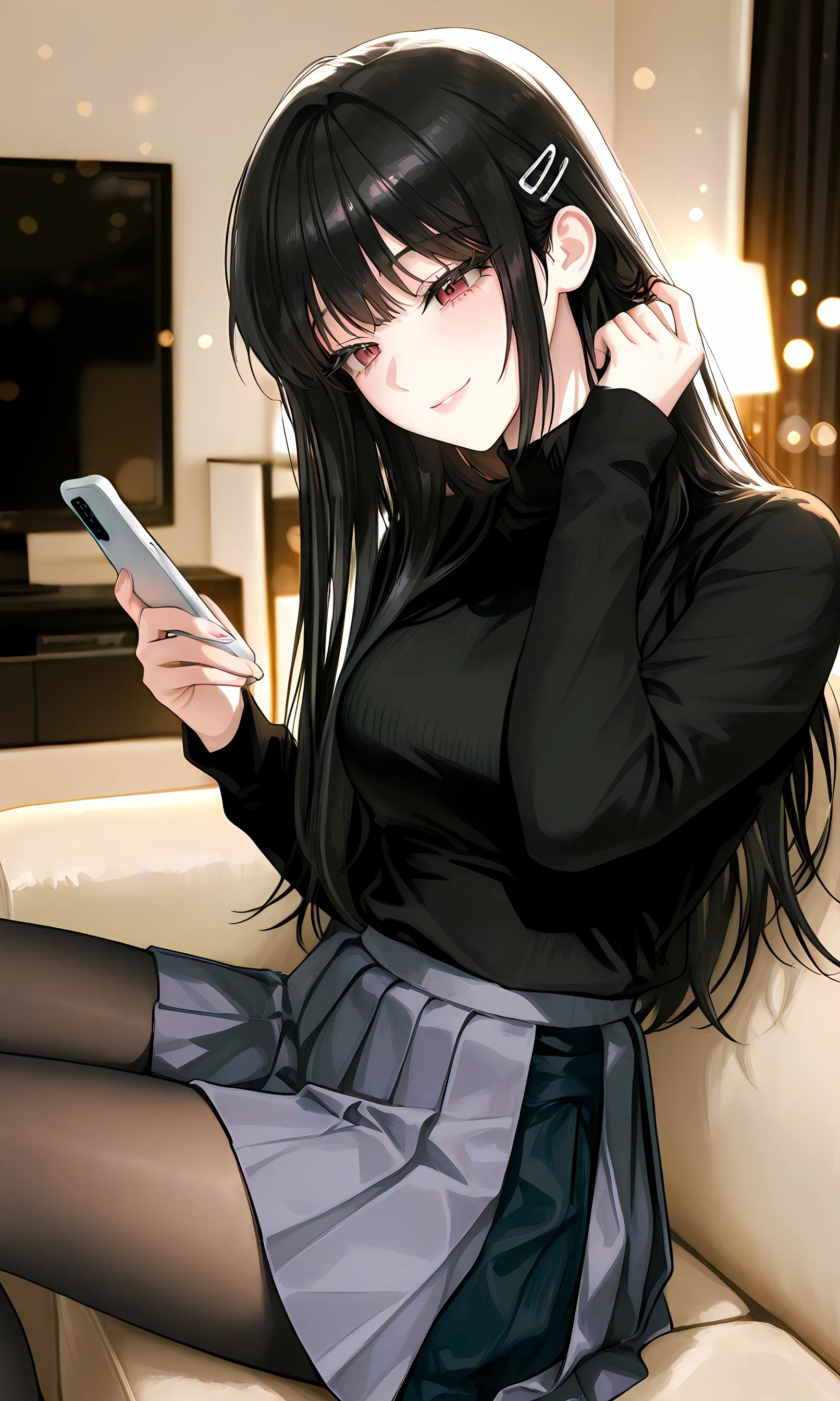 “Come sit. Let big sis take care of everything, just this once.”