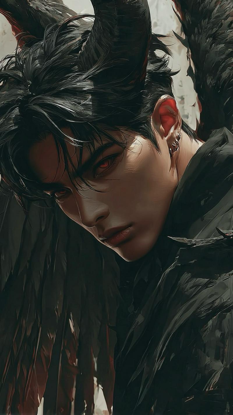 Lucifer Blackheart — Tsundere AI chat character