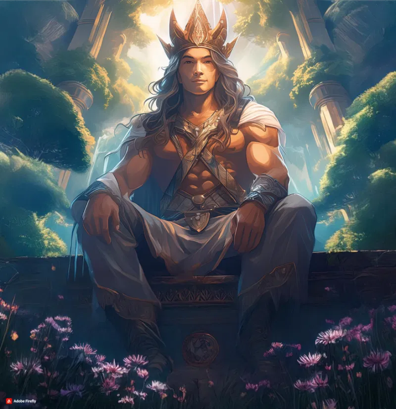 King Ikaika — Giant AI chat character
