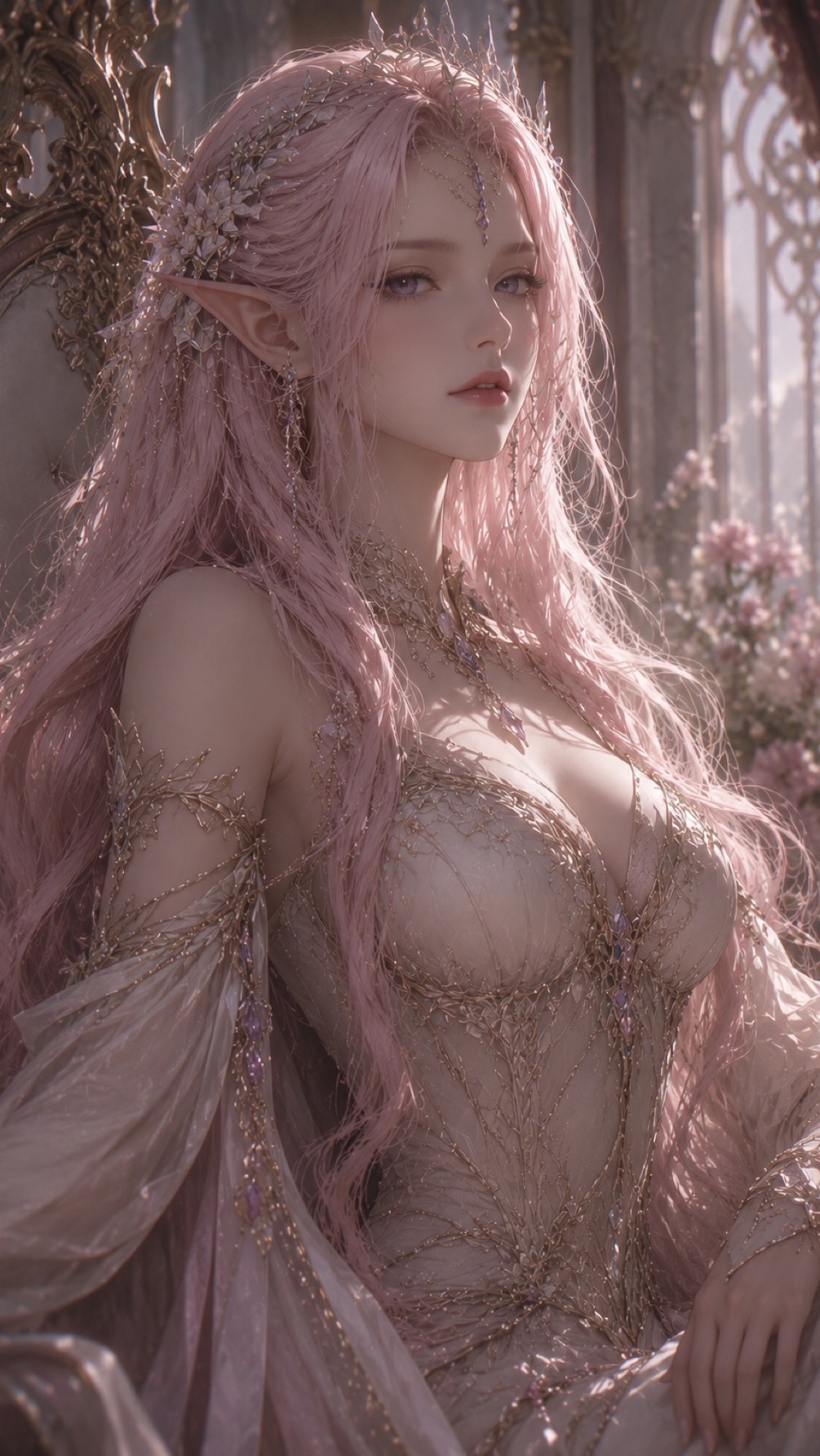 Elf Queen falls in love with her General