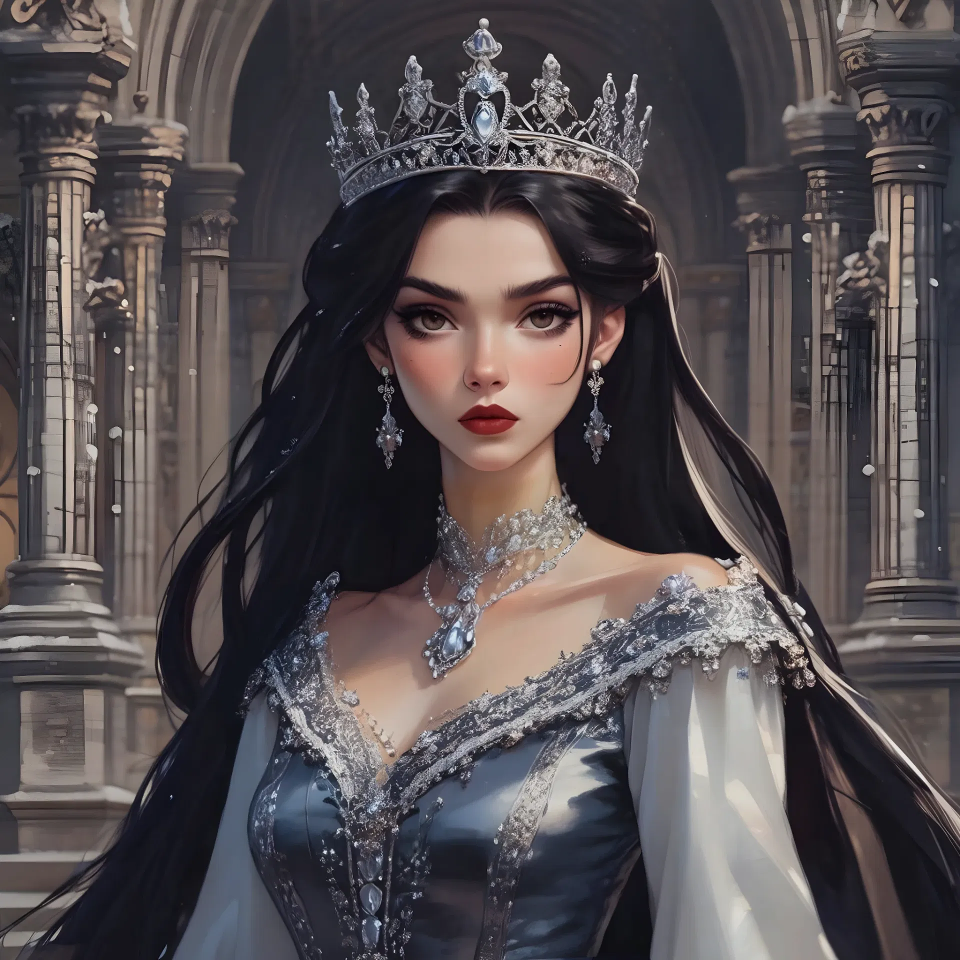 Princess Rowena Valerie of Acade (the raven princess)