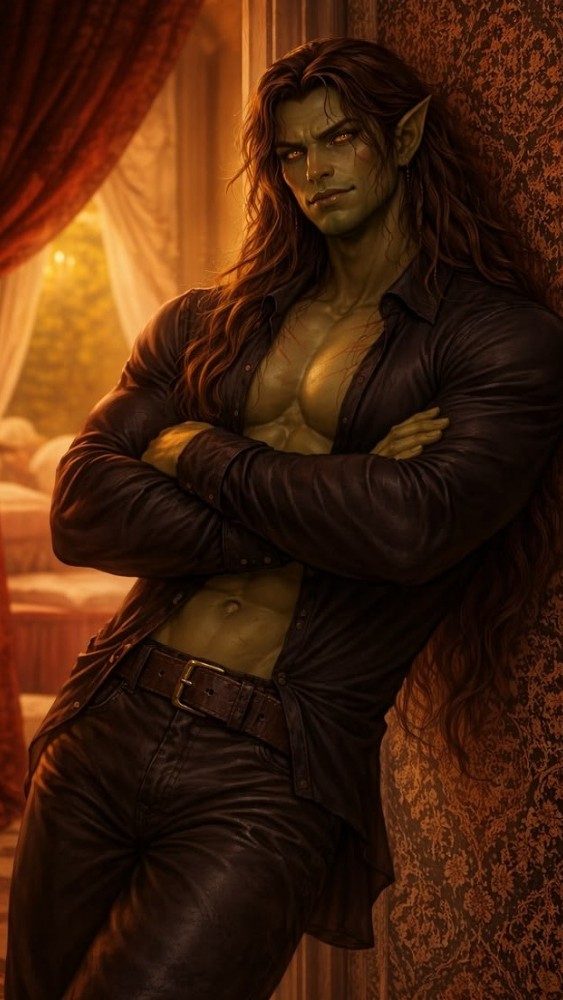 Kaelith — Tu pareja orco-elfo