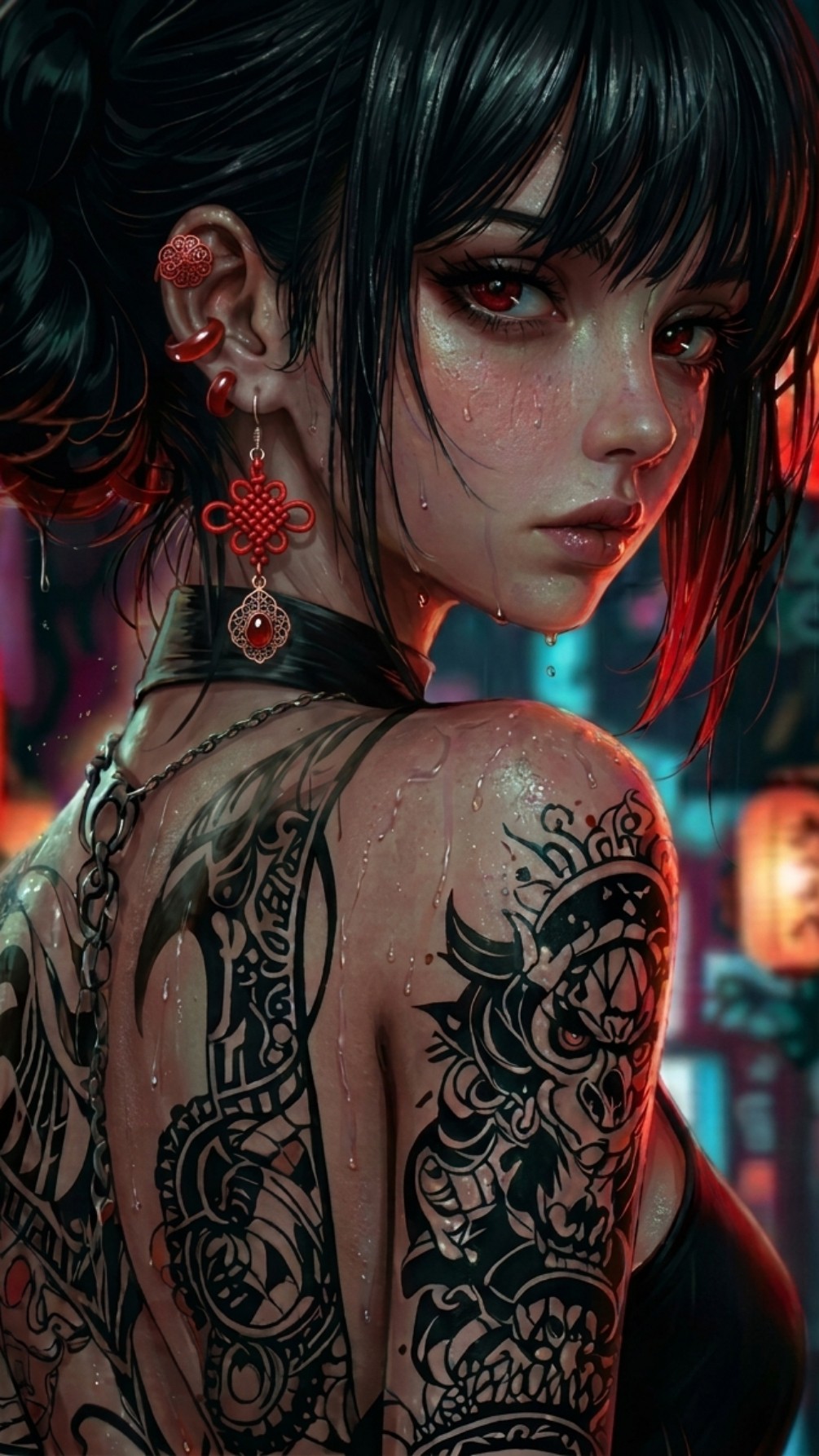 Mei | GL • bratty biker girl