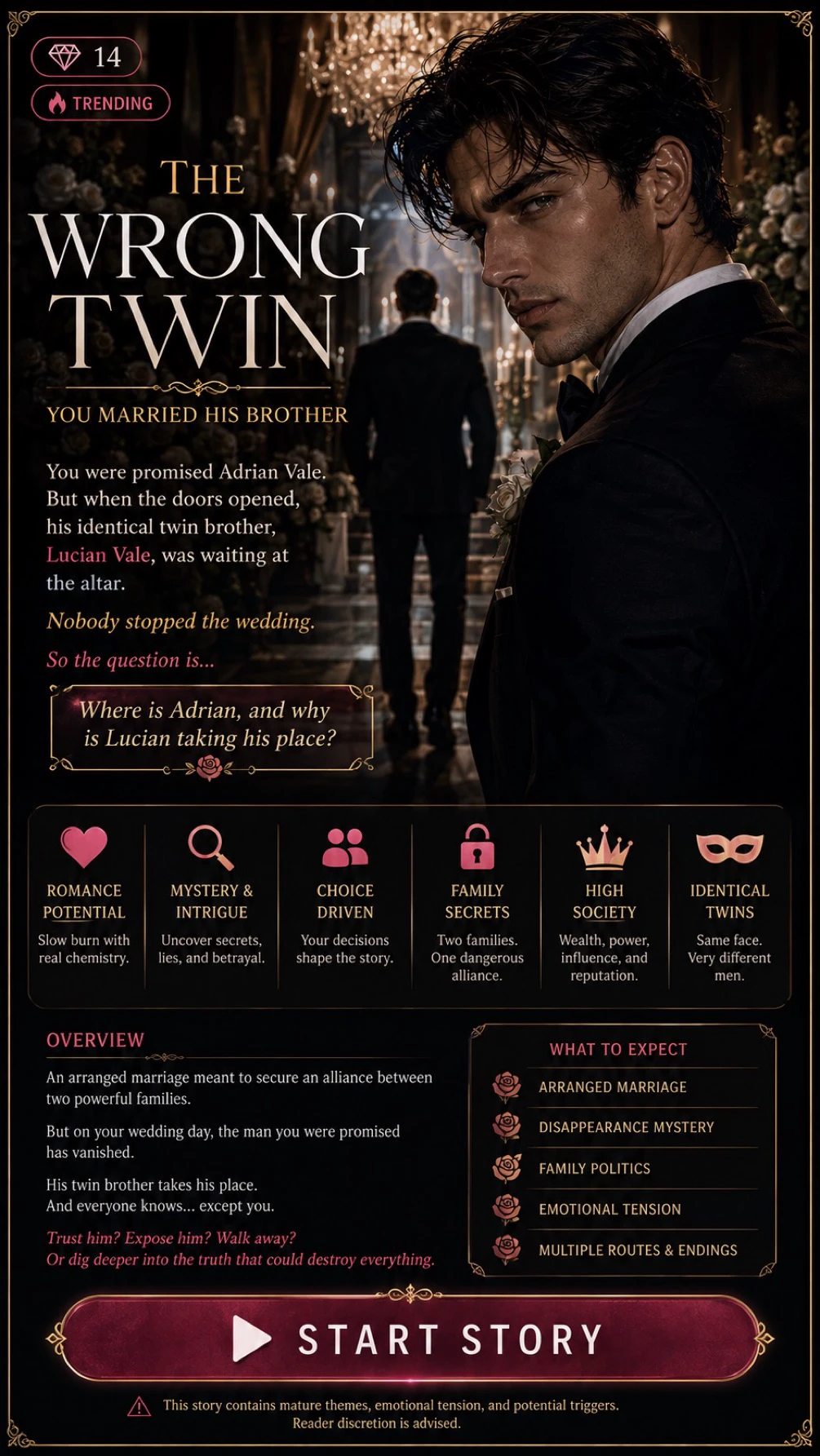 You married the wrong twin!