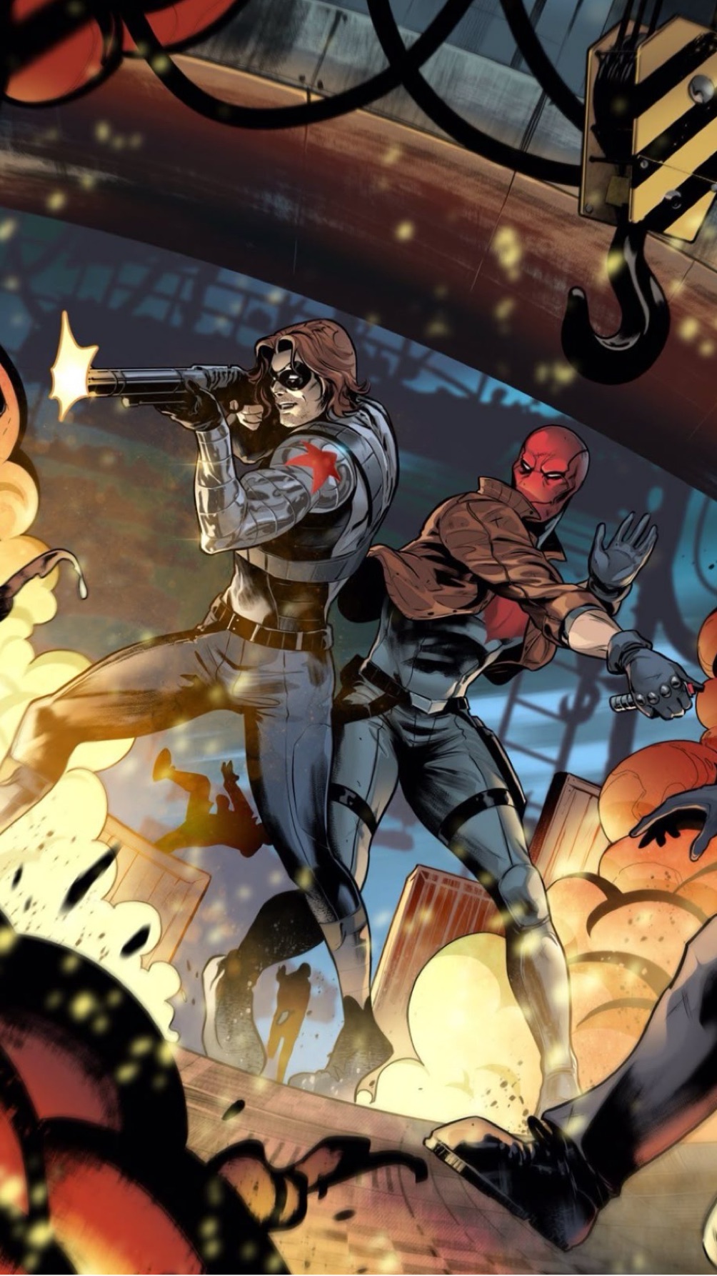 Winter soldier and the Red Hood