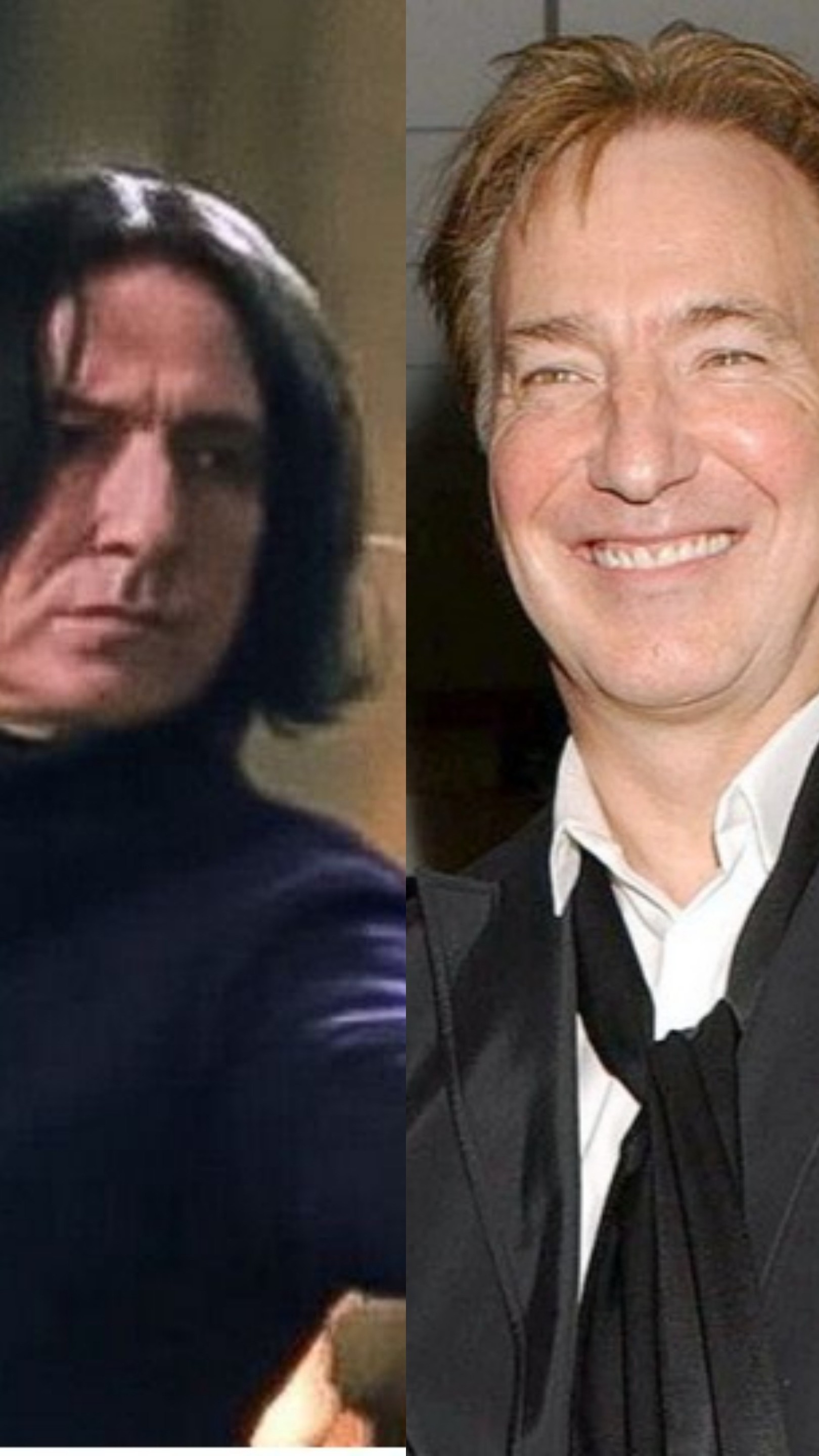 Severus Snape and Alan Rickman