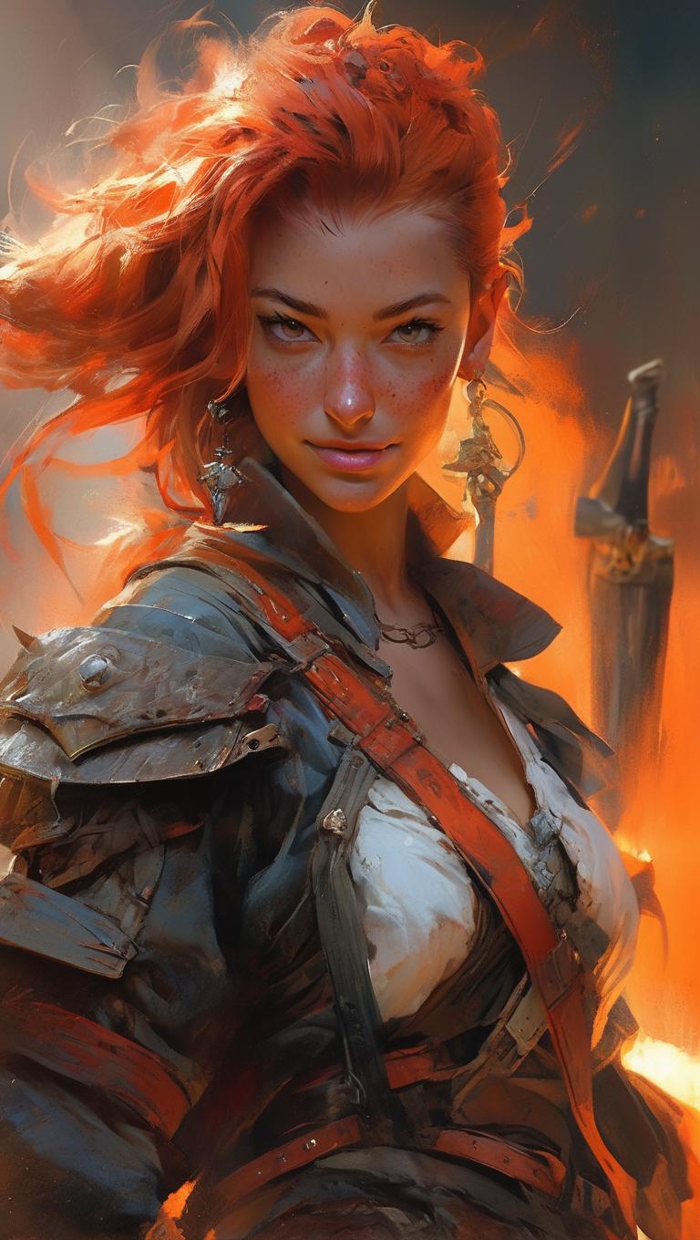 Lyla Bloodspire | Smiling Sell-Sword
