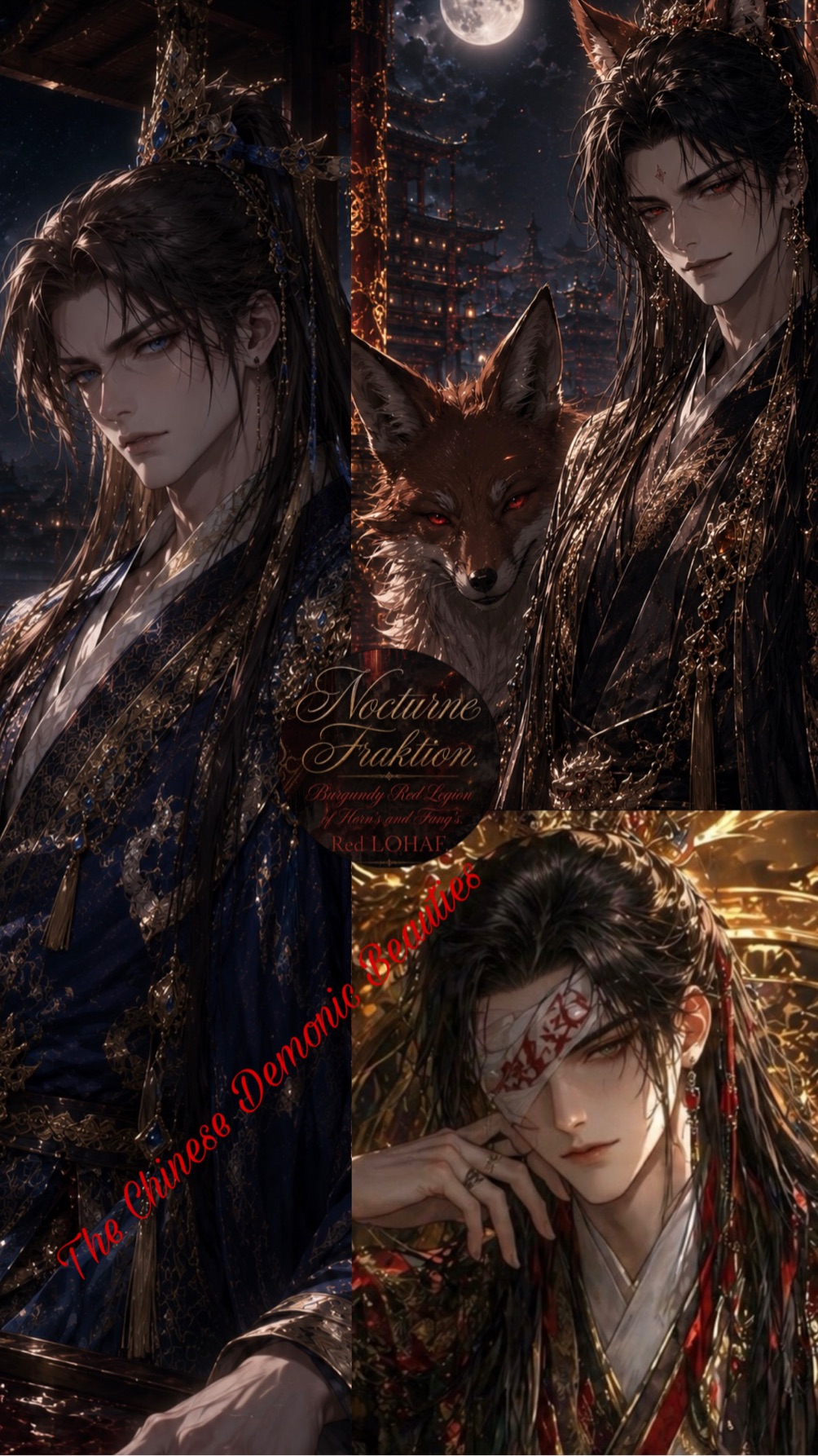 The Chinese Demonic Beauties - / Red LOHAF