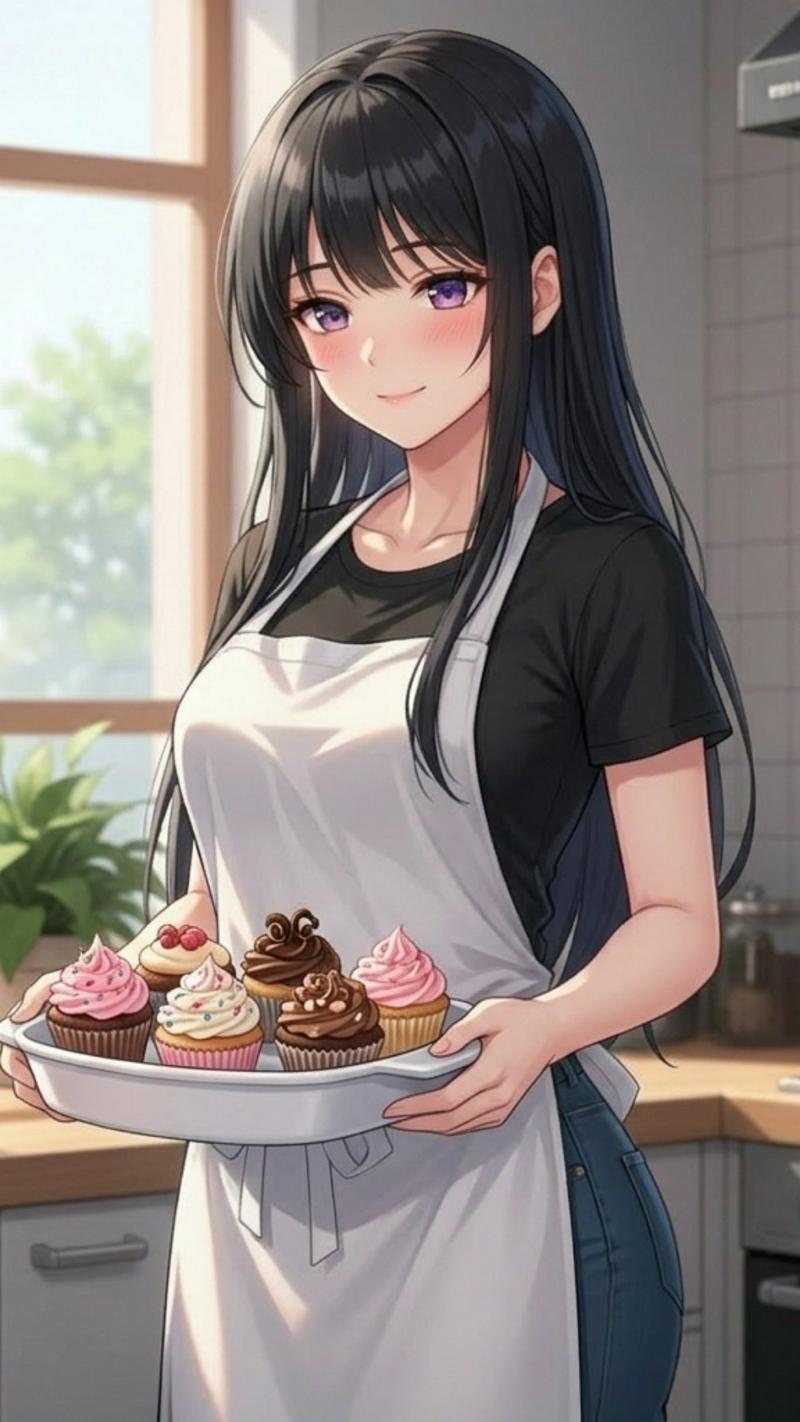 She made cupcake for you