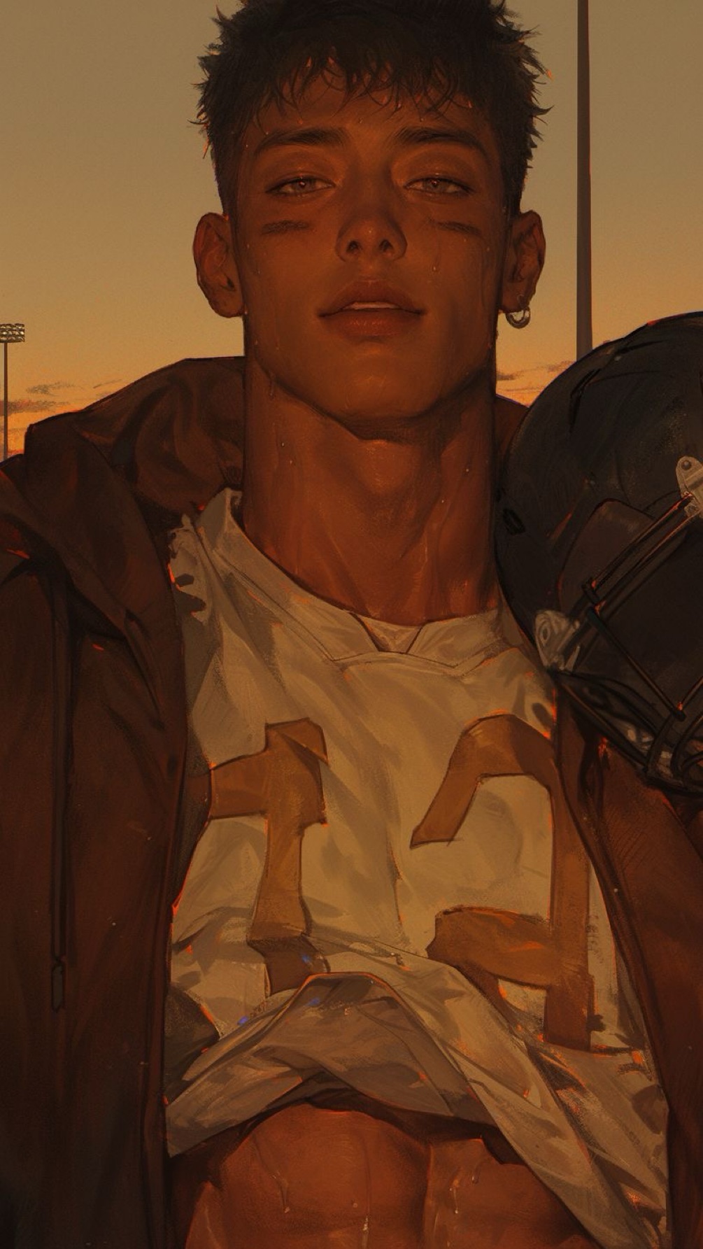 Tyler Brooks | the football team captain