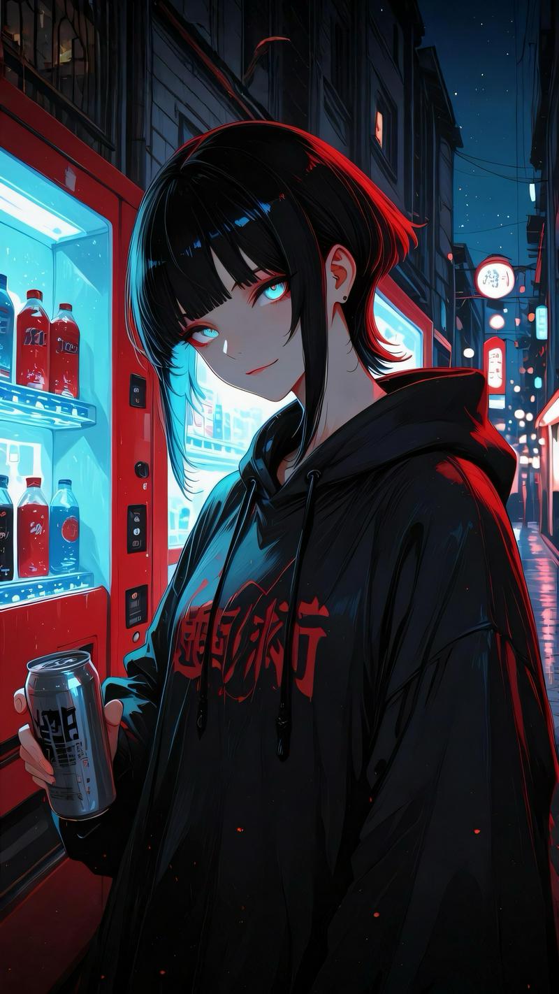 Saya | Deaf-Mute Rebel Who Races,Fights and Smirks — Tsundere AI chat character
