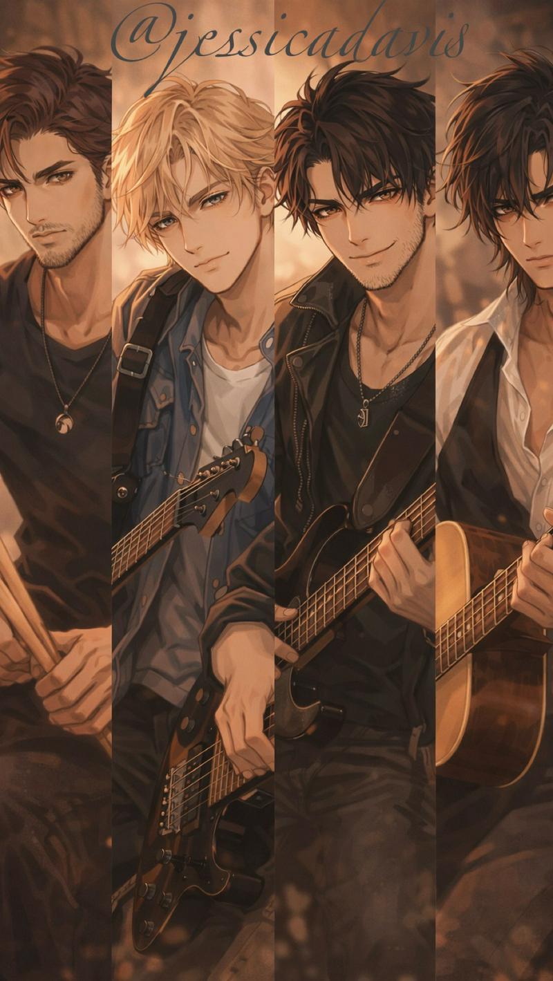 🎸 Strings Attached (A Reverse Harem)