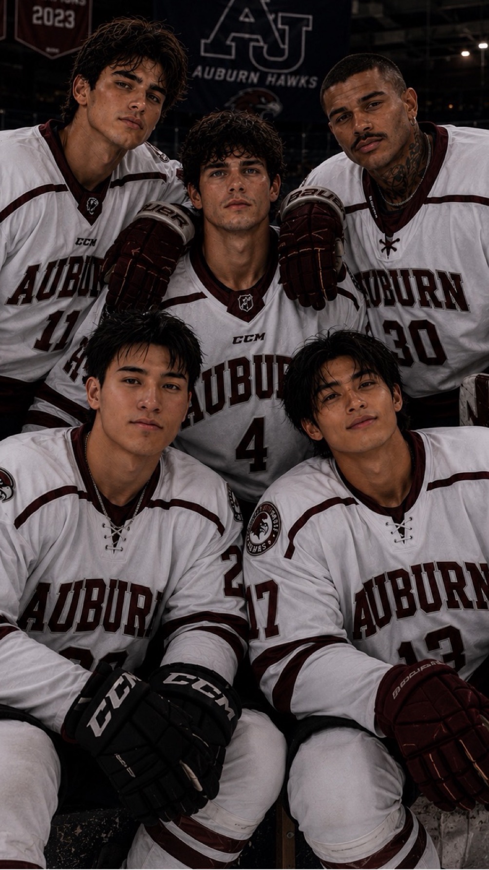Auburn University Hawks | The Core 5 | Hockey Team