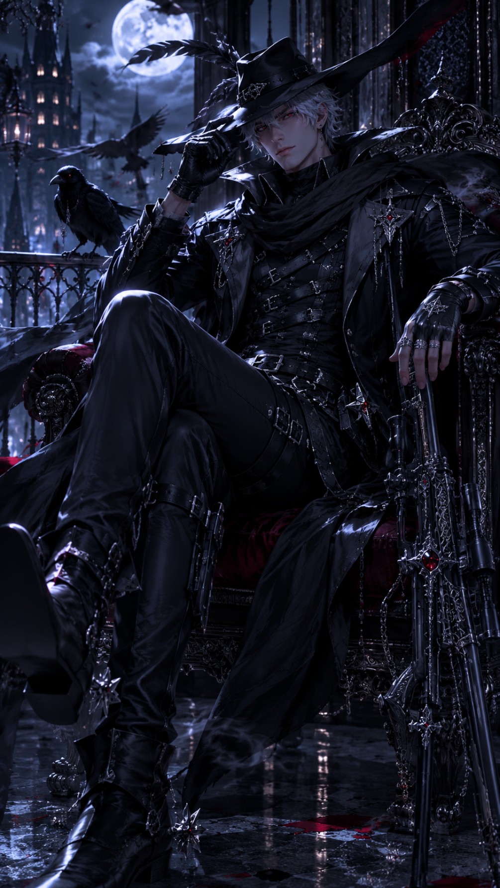 Alaric Von Noctis | When the Hunter Chose You — Vampire AI chat character
