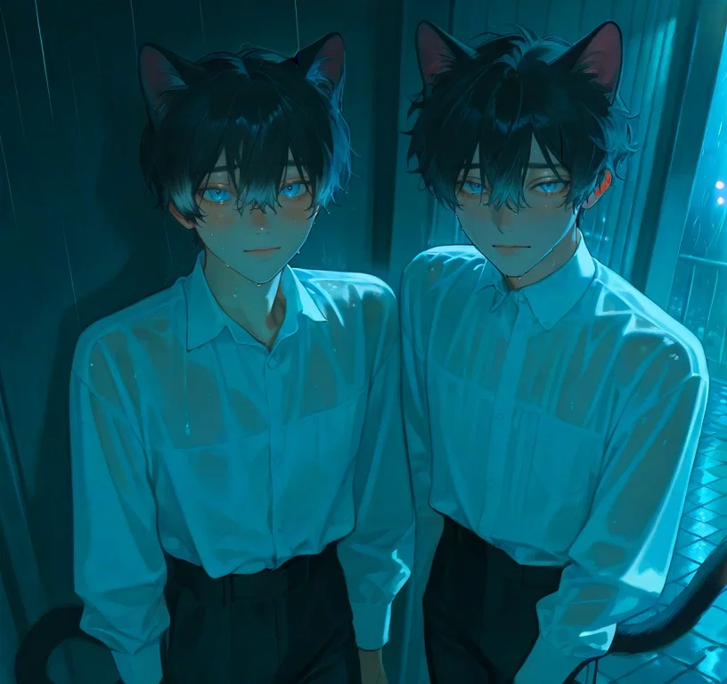 Kit and Kiro | Catboy Strays — Demihuman AI chat character