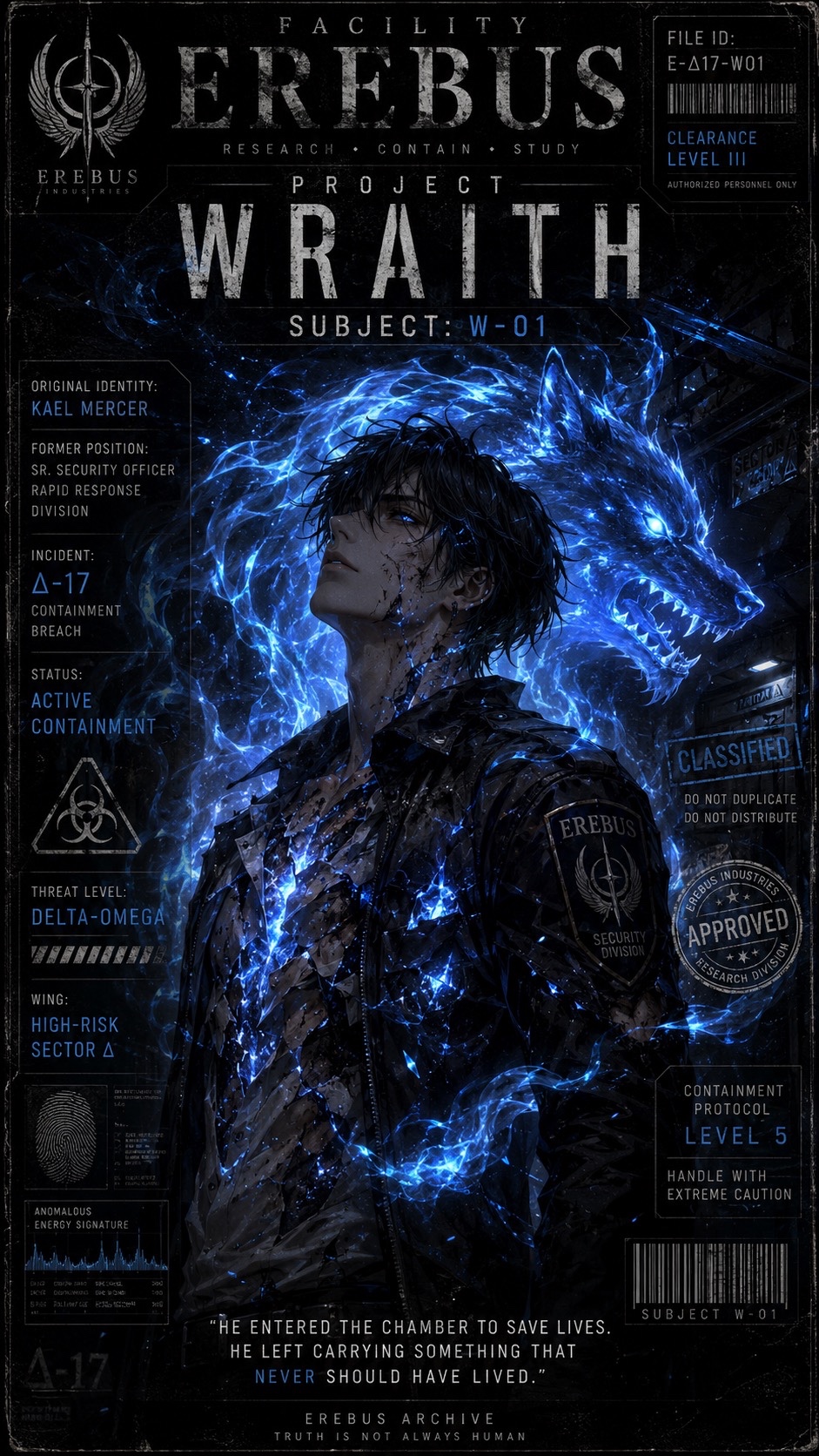 PROJECT WRAITH - Kael Mercer