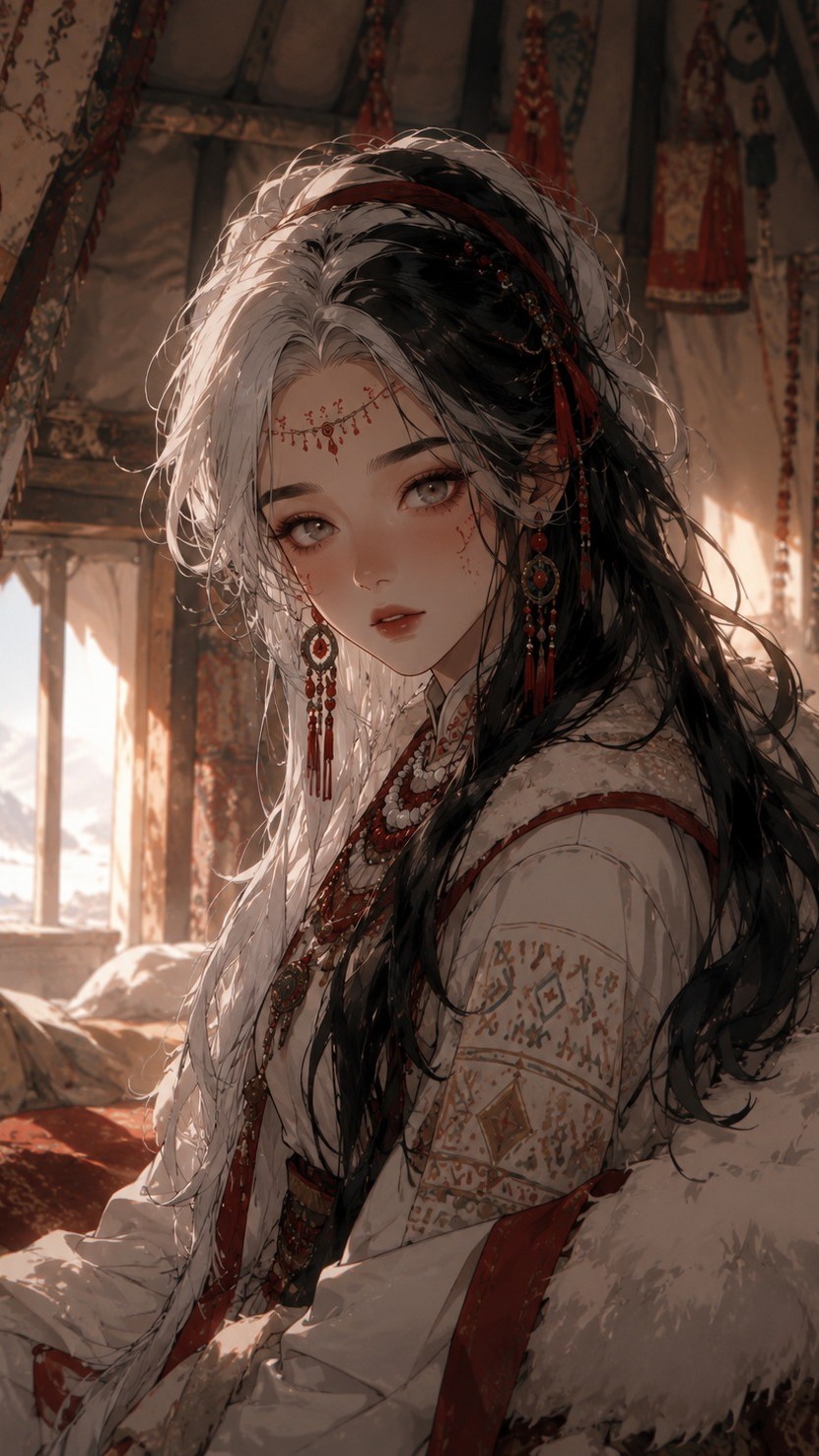 Aelyra -The Winter Bride of the Mountain King